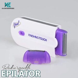 Electric Epilator & Painless Hair Remover for Women | Full Body Rechargeable Hair Removal Machine | Facial Epilator & Bikini Trimmer | Laser Touch Shaver for Face, Arms, Legs & Underarms | Eraser Hair Removal Kit for Girls